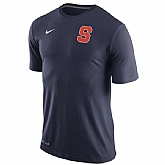 Syracuse Orange Nike Stadium Dri-FIT Touch WEM Top - Navy Blue,baseball caps,new era cap wholesale,wholesale hats